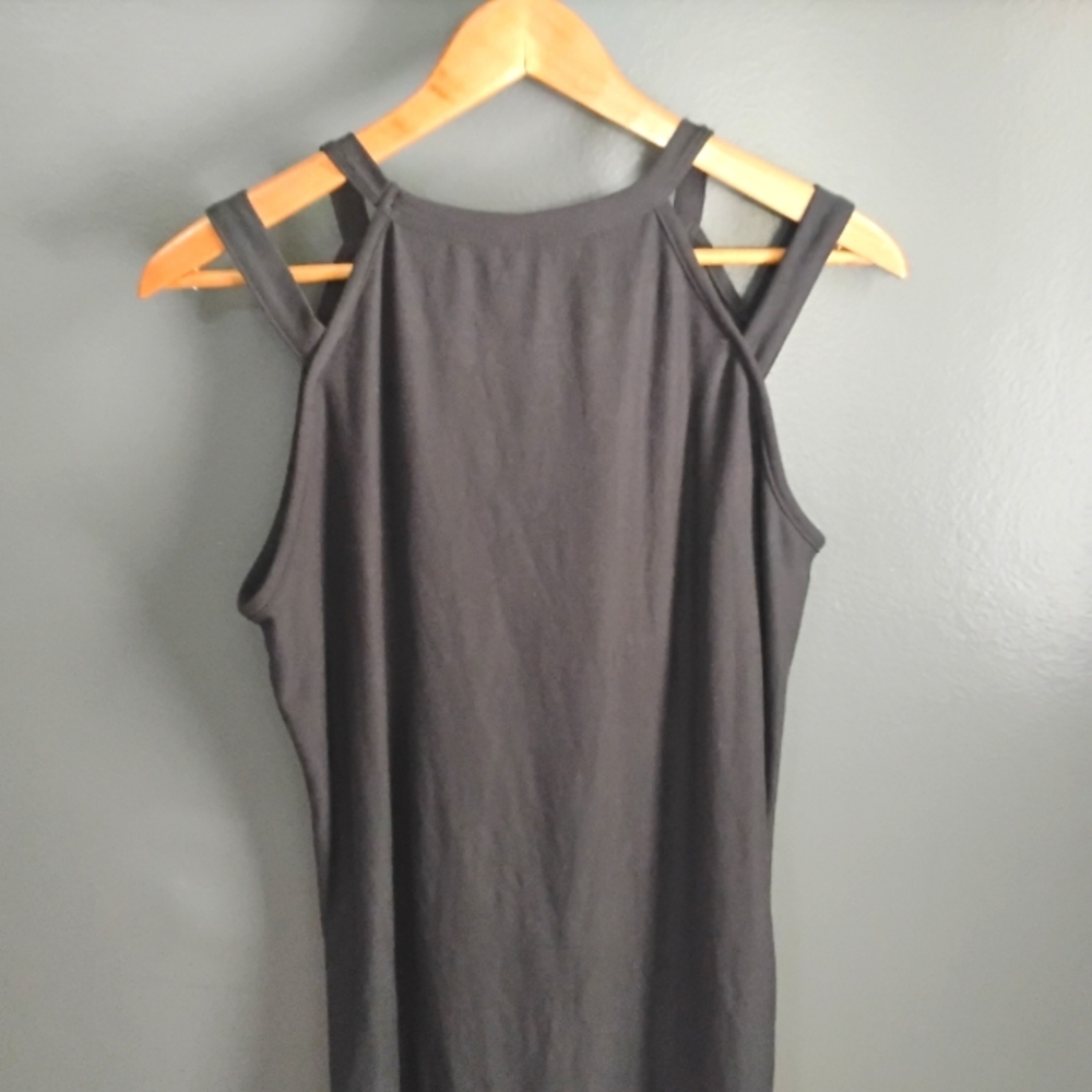 Strappy Black Top